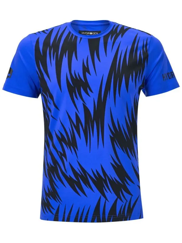 Hydrogen Scratch Tech Tee Man - bluette