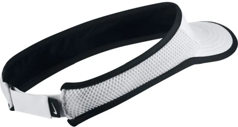 nike-aerobill-feather-light-visor-white-black-2 Nike Aerobill Feather Light Visor - white/black