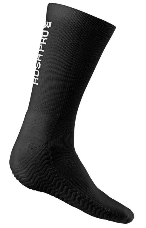 Wilson M Rush Pro Crew Sock 1P - black/white Wilson M Rush Pro Crew Sock 1P - black/white