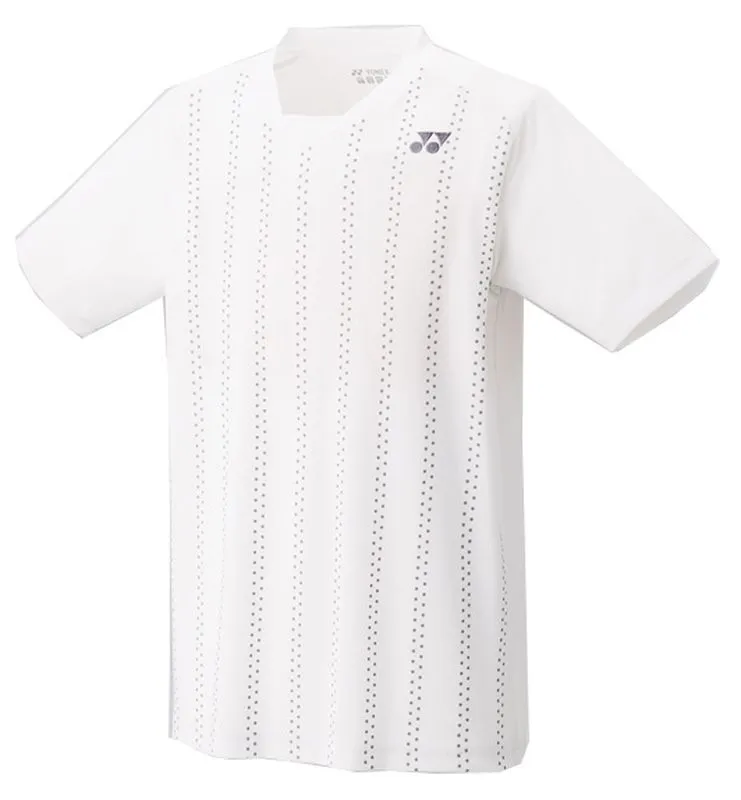 Yonex Men's Crew Neck Shirt - white Yonex Men's Crew Neck Shirt - white