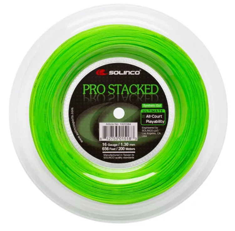 Solinco Pro Stacked (200 m) - green Solinco Pro Stacked (200 m) - green