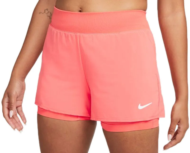 Nike Court Dri-Fit Victory Short W - magic ember/white