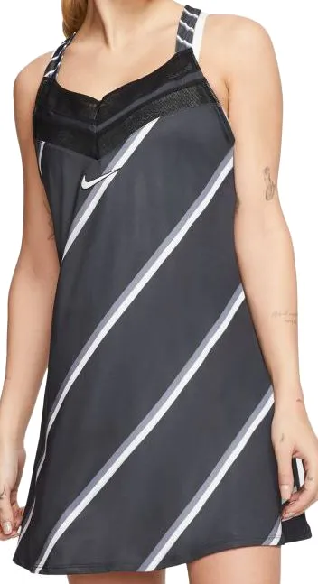 Nike Court Dress PS NT - black/white/black Nike Court Dress PS NT - black/white/black