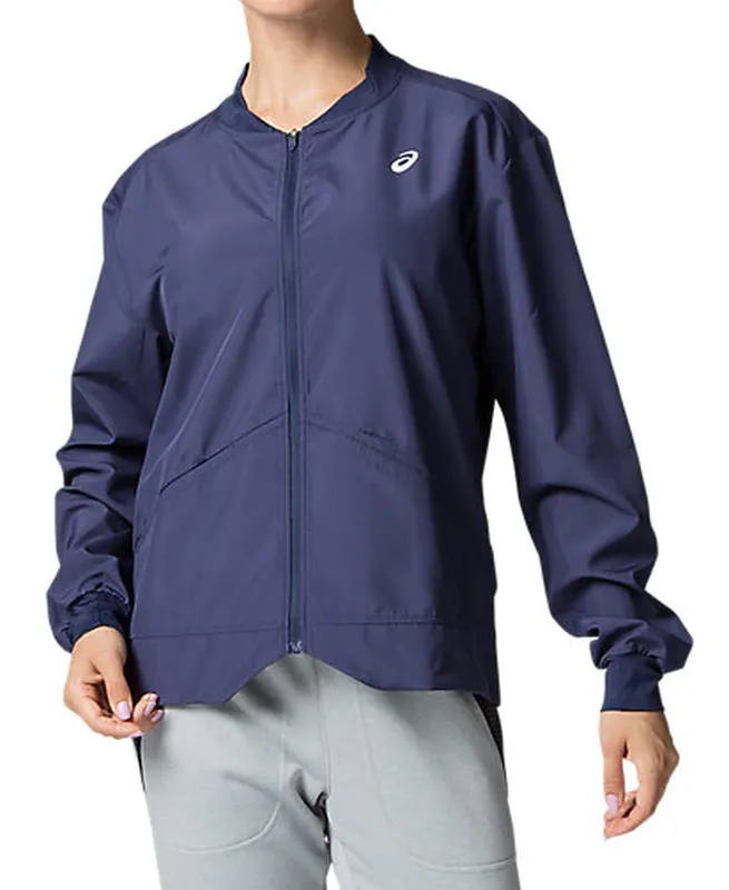 Asics Club W Woven Jacket - peacoat