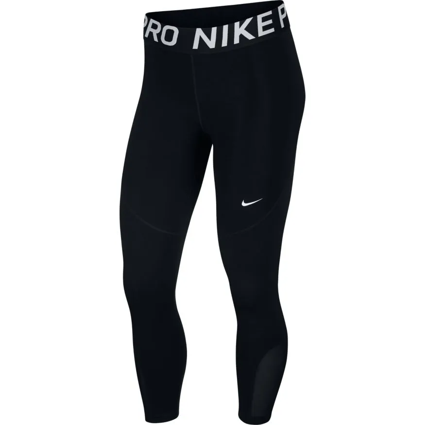 Nike W Pro Crop - black/white Nike W Pro Crop - black/white
