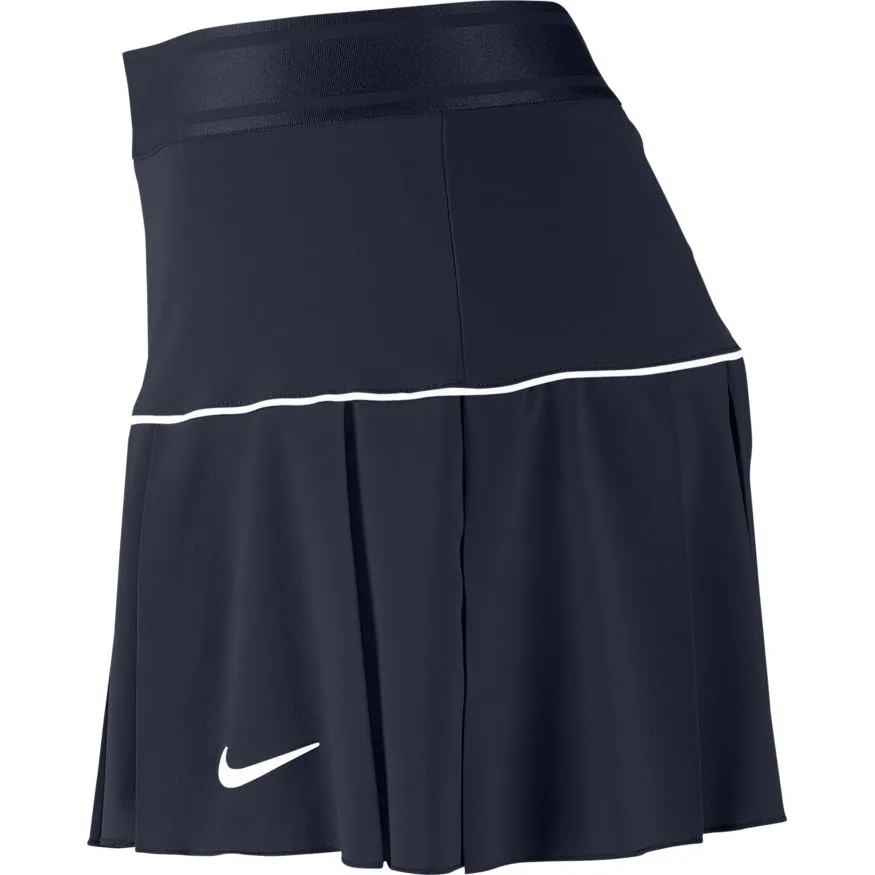 Nike Court Victory Skirt W - obsidian/white/white