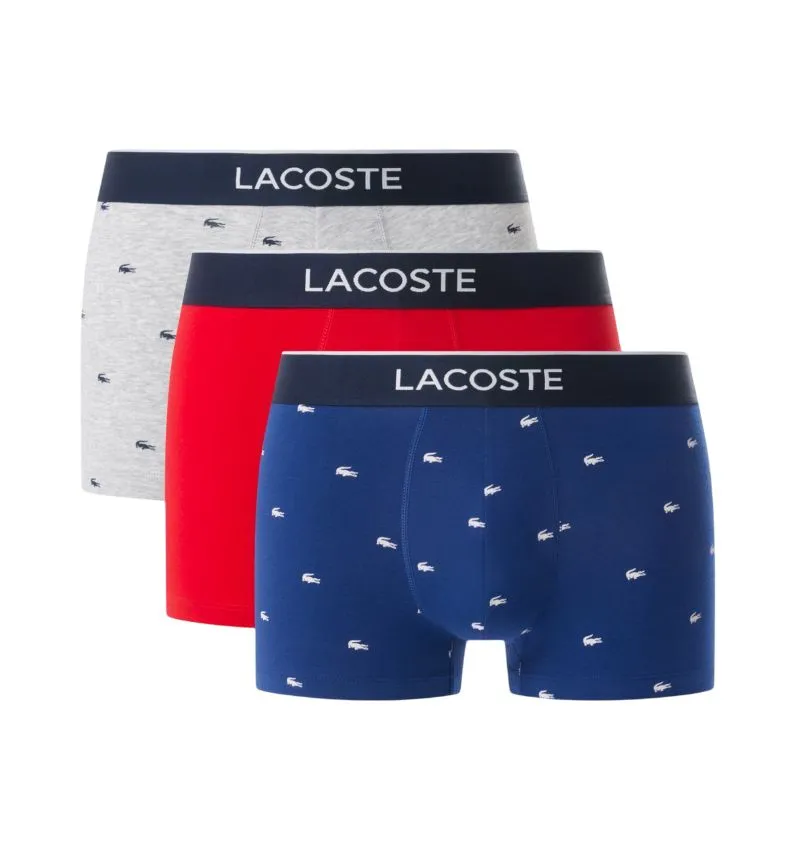 Lacoste Stretch Cotton 3P - colorful
