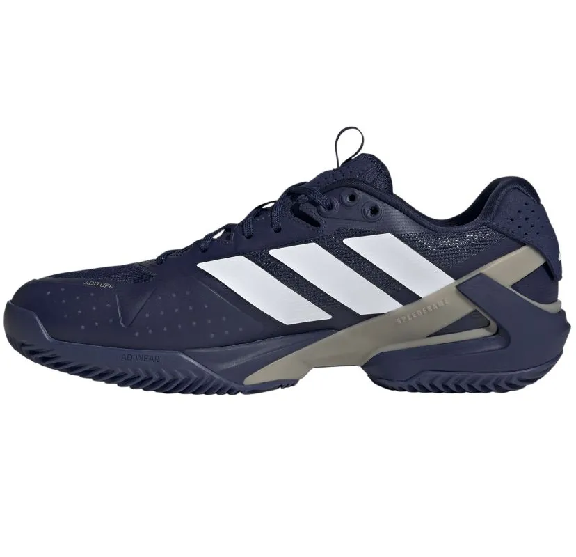 Adidas Adizero Ubersonic 5 M Clay - dark blue/cloud white/cyber metallic