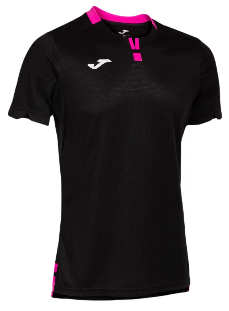 20220926164024-103107-118 Joma Ranking Short Sleeve - black/fluor pink