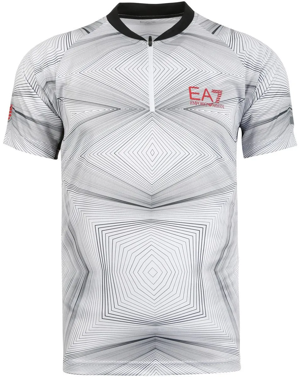 EA7 Man Jersey Jumper - fancy white EA7 Man Jersey Jumper - fancy white