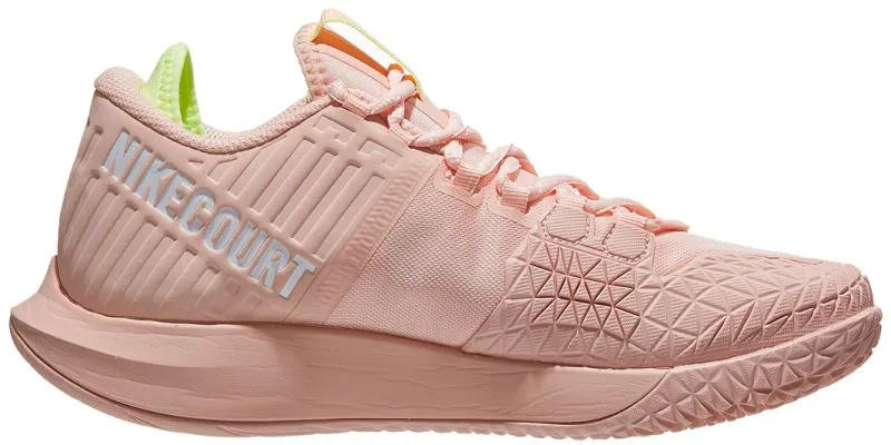 Nike W Court Air Zoom Zero - arctic orange/white/volt glow