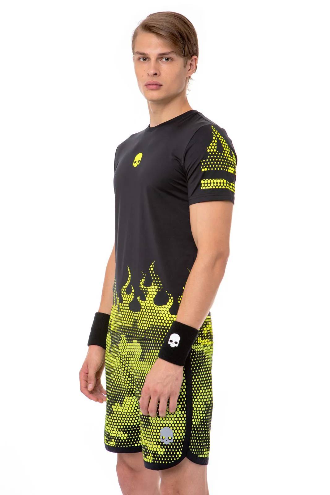 hydrogen-tech-hot-tee-man-black-yellow-fluo-4 Hydrogen Tech Hot Tee Man - black/yellow fluo