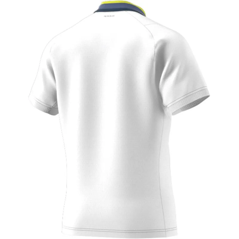 Adidas Freelift Primeblue Heat Ready Polo Shirt M - white/crew navy