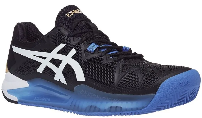 Asics Gel-Resolution 8 Clay - black/white