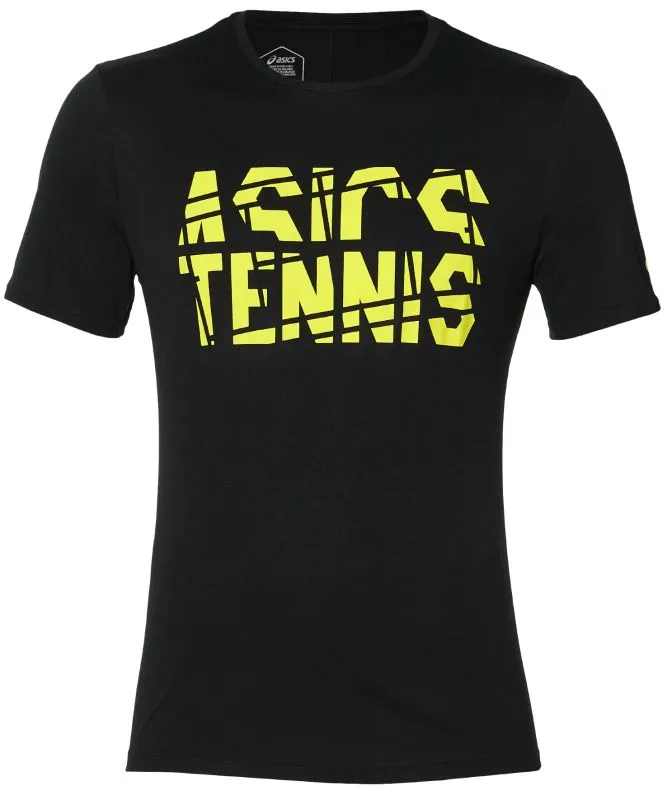 Asics Practice SS Top - performance black/sour yuzu