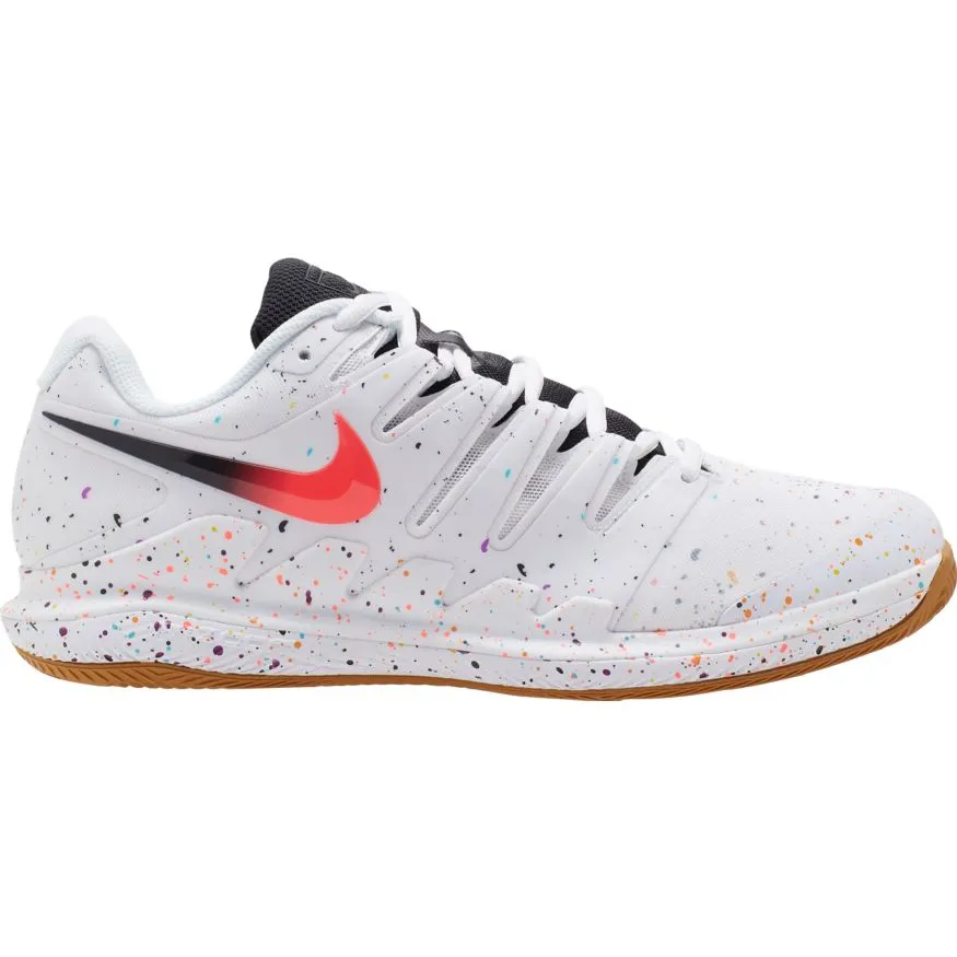 Nike Air Zoom Vapor X Clay - white/laser crimson