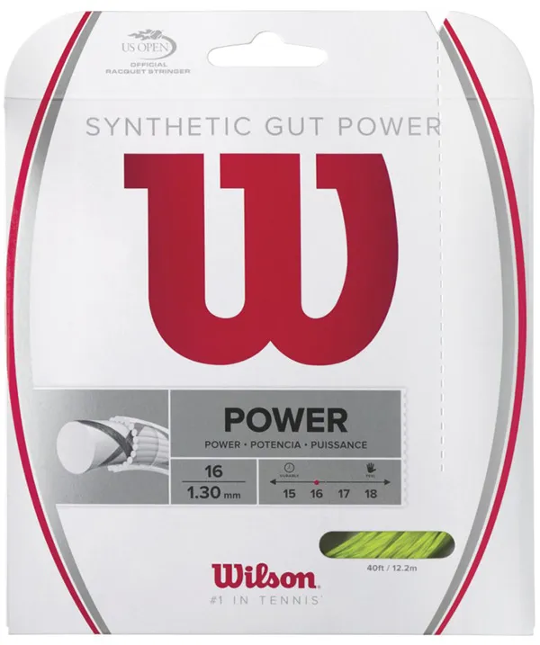 Wilson Synthetic Gut Power (12,2 m) - lime