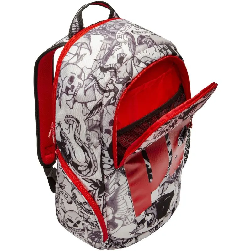 prince-by-hydrogen-tattoo-backpack-black-white-red-3 Prince By Hydrogen Tattoo Backpack - black/white/red