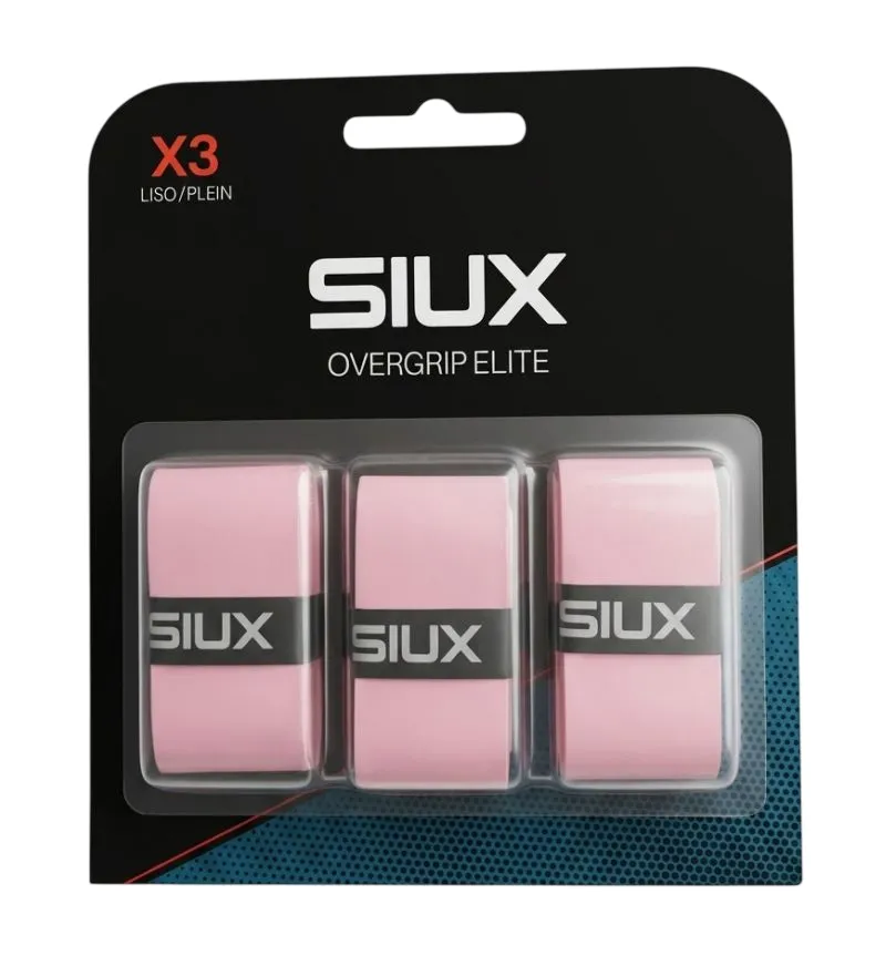 Siux Overgrips Elite 3P - pink Siux Overgrips Elite 3P - pink