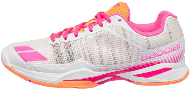 Babolat Jet Team All Court Woman - white/orange/pink