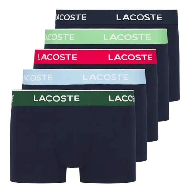Lacoste Stretch Cotton 5P - navy blue
