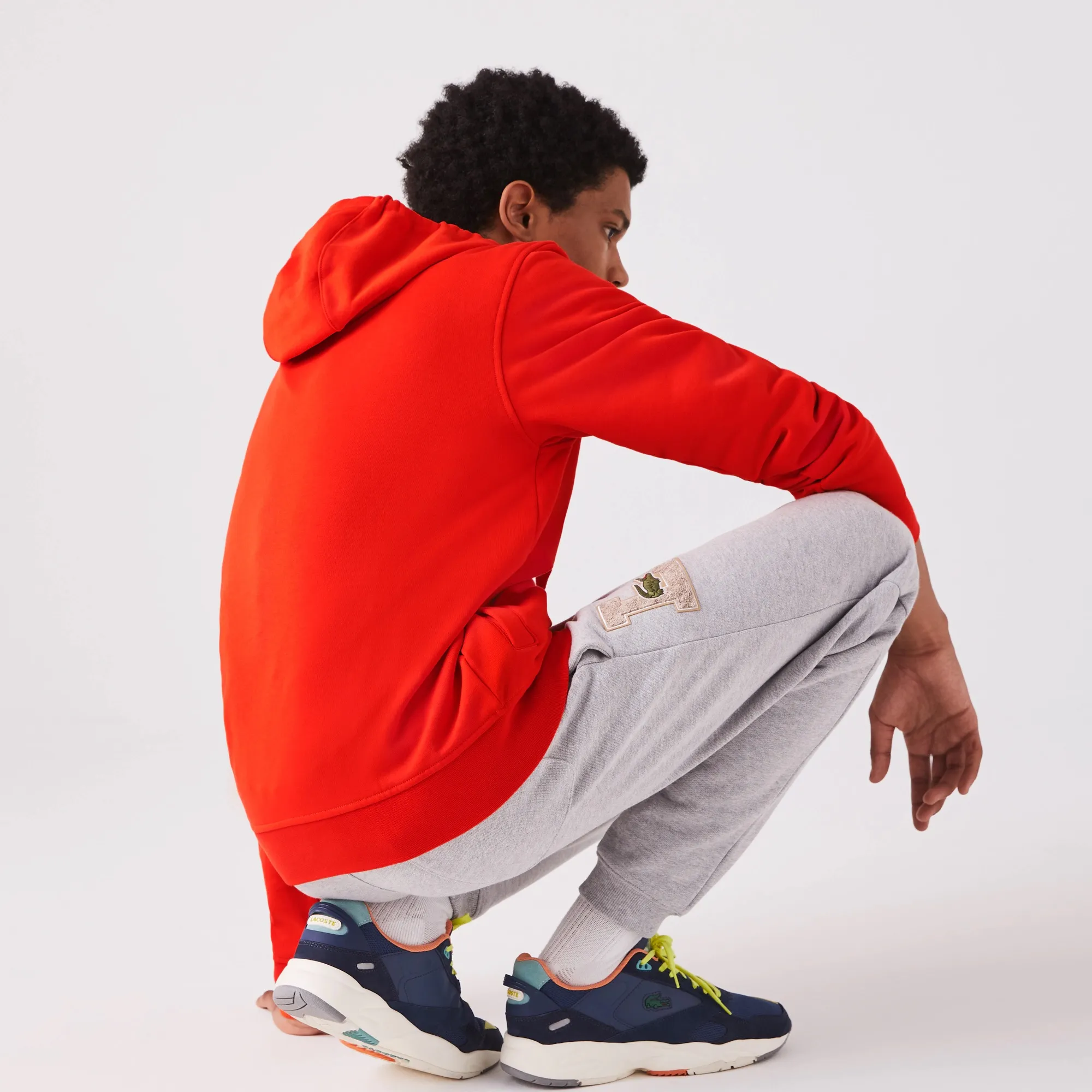 lacoste-men-s-sport-hooded-lightweight-bi-material-sweatshirt-red-2 Lacoste Men's SPORT Hooded Lightweight Bi-material Sweatshirt - red