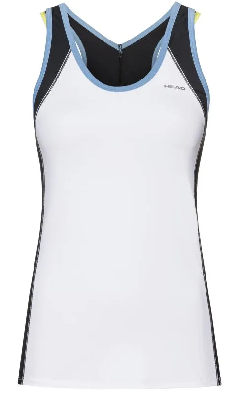 Head Talia Tank Top W - white/yellow