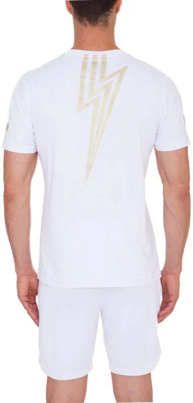 Hydrogen Flash Tech T-Shirt - white/gold