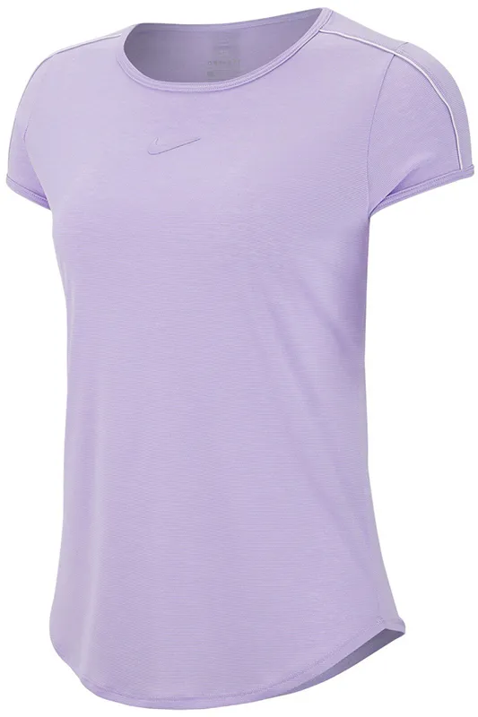 Nike Court Dry Top - purple agate/white/white/purple agate