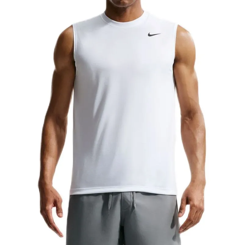 Nike Dri-Fit Legend Sleeveless - white/black Nike Dri-Fit Legend Sleeveless - white/black