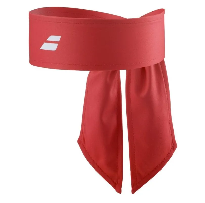 Babolat Tie Headband - cherry tomato
