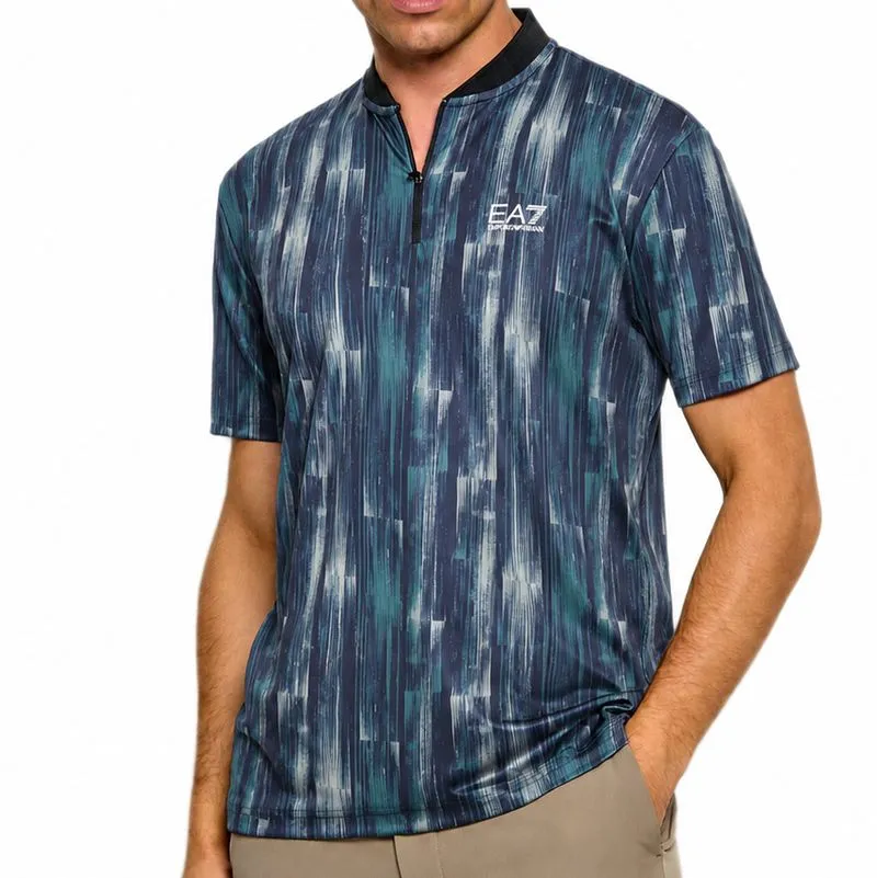 EA7 Man Jersey - blue bamboo EA7 Man Jersey - blue bamboo