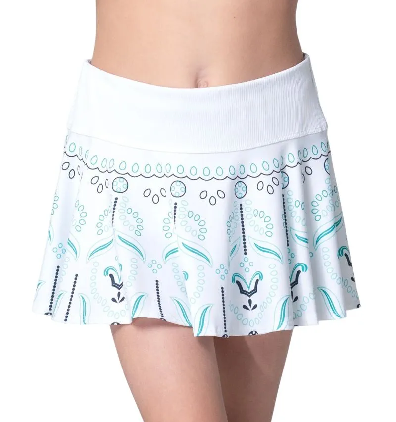 Lucky in Love Girls Eyelet You Win - white