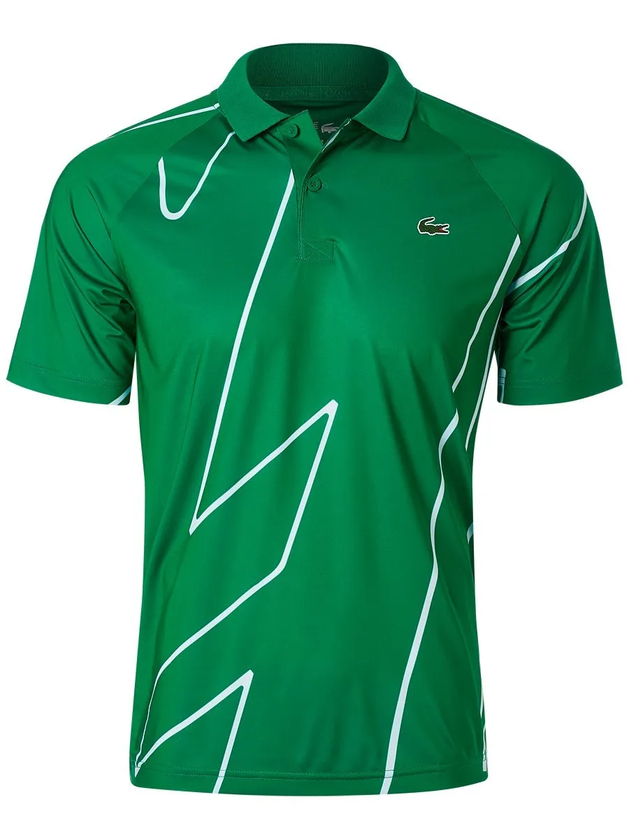 Lacoste Novak Djokovic Melbourne Polo - green/white Lacoste Novak Djokovic Melbourne Polo - green/white