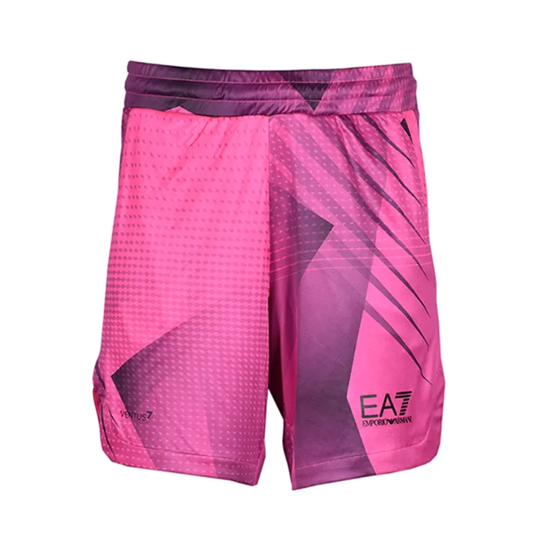 ea7-man-jersey-shorts-pink-fluo-1 EA7 Man Jersey Shorts - pink fluo