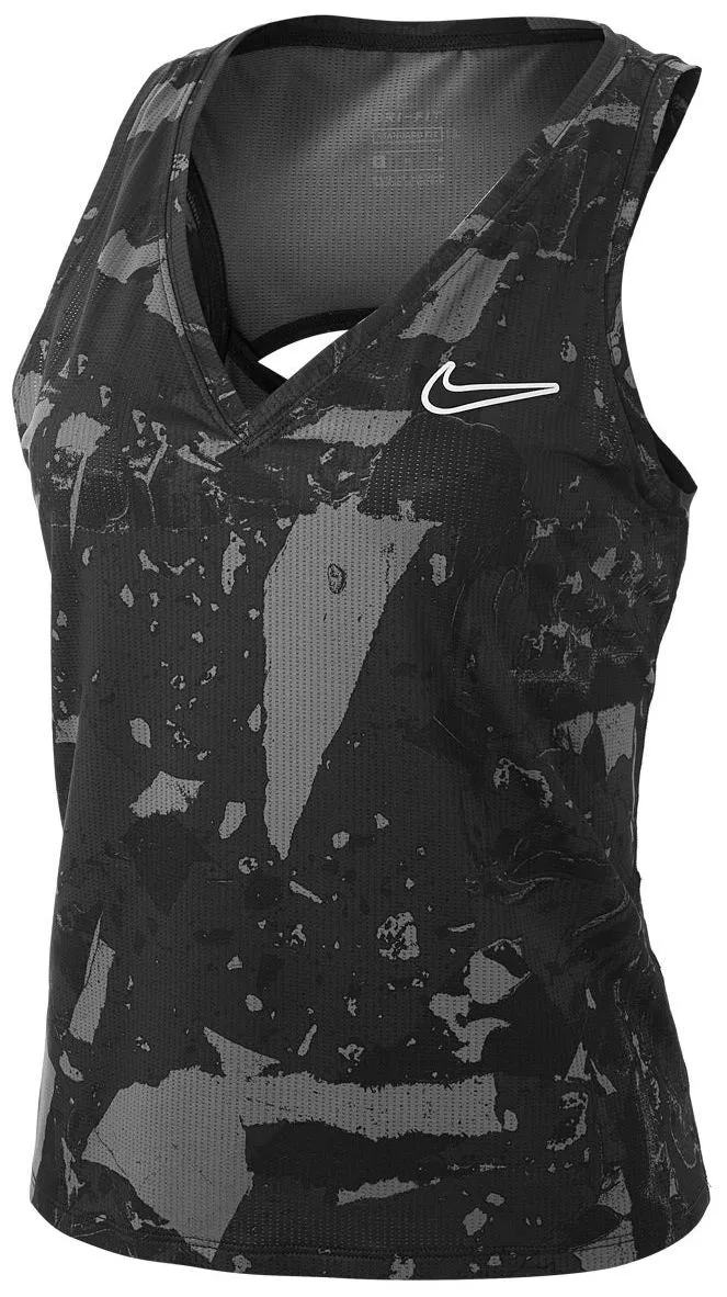 Nike Court Victory Tank Print W - black/white Nike Court Victory Tank Print W - black/white