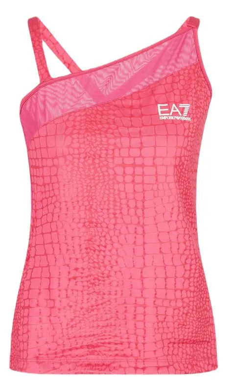 EA7 Woman Jersey Tank - fancy pink yarrow EA7 Woman Jersey Tank - fancy pink yarrow