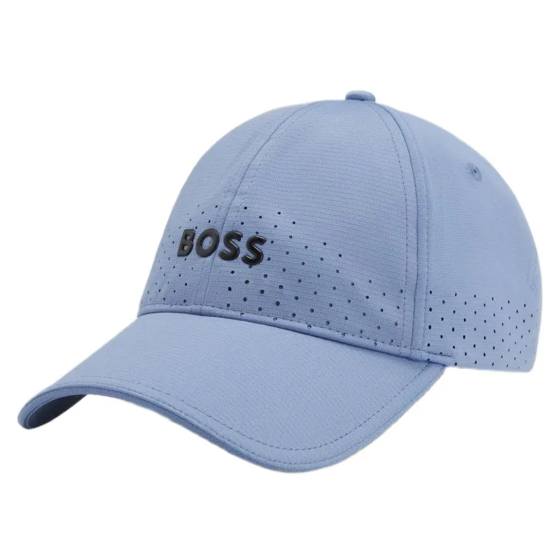BOSS Perforated Gloss Logo - light/pastel blue BOSS Perforated Gloss Logo - light/pastel blue
