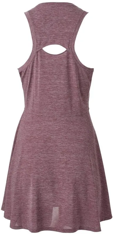 Nike Court Dri-Fit Advantage Dress W - dark beetroot/white