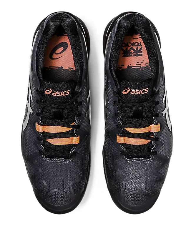 asics-gel-resolution-8-clay-l-e-men-black-sunrise-red-3 Asics Gel-Resolution 8 Clay L.E. Men - black/sunrise red