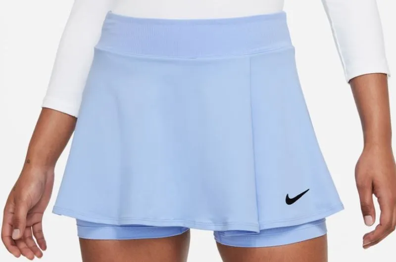 Nike Court Dri-Fit Victory Flouncy Skirt W - aluminum/black