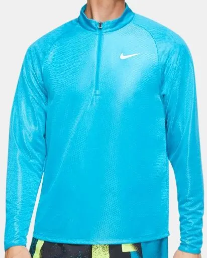 Nike Court Challanger Top LS - neo turq/white