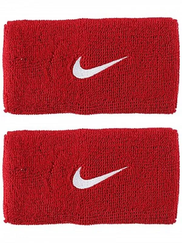 nike-swoosh-double-wide-wristbands-varsity-red-white-1 Nike Swoosh Double-Wide Wristbands - varsity red/white