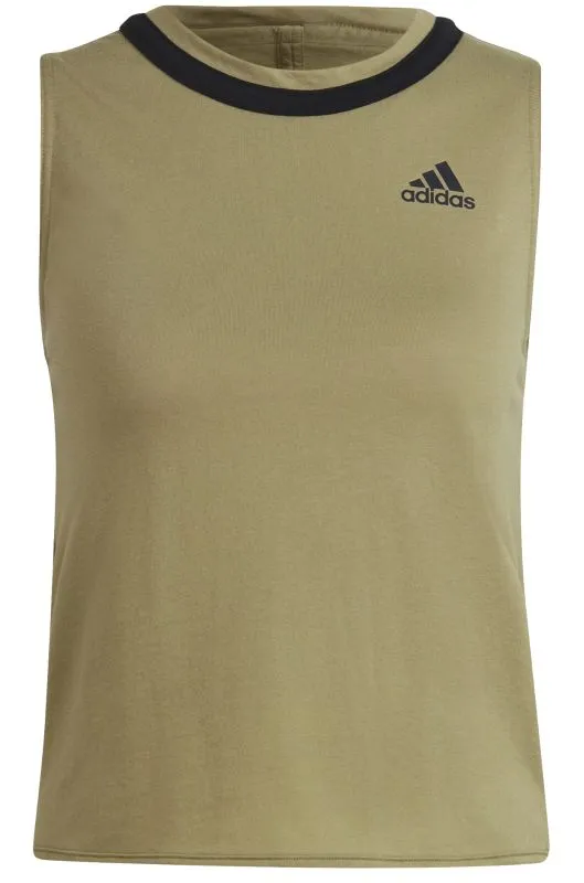 Adidas Club Knot Tank W - orbit green/black Adidas Club Knot Tank W - orbit green/black