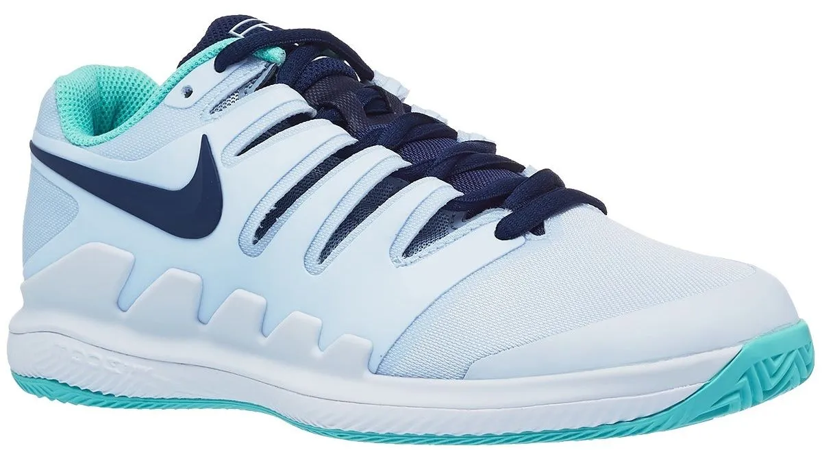 Nike WMNS Air Zoom Vapor X Clay - football grey/midnight blue