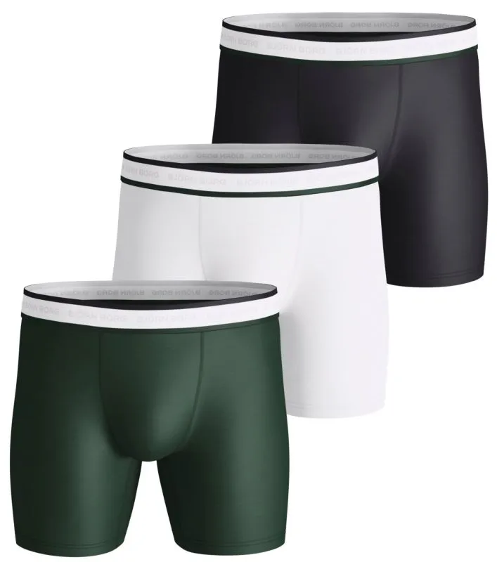 Björn Borg Shorts Philip BB Tennis Solids 3P - sycamore