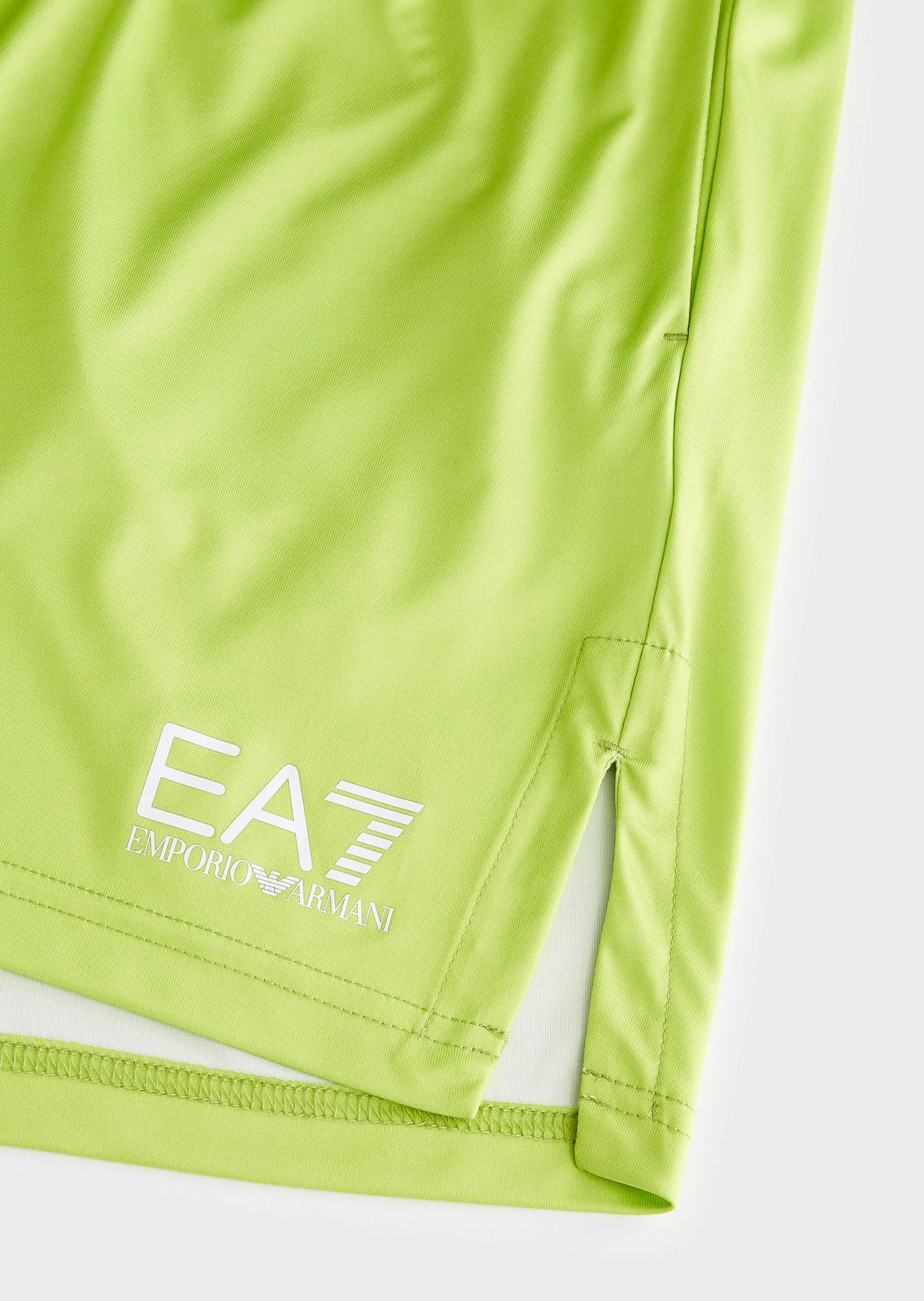 EA7 Man Jersey Shorts - lime punch