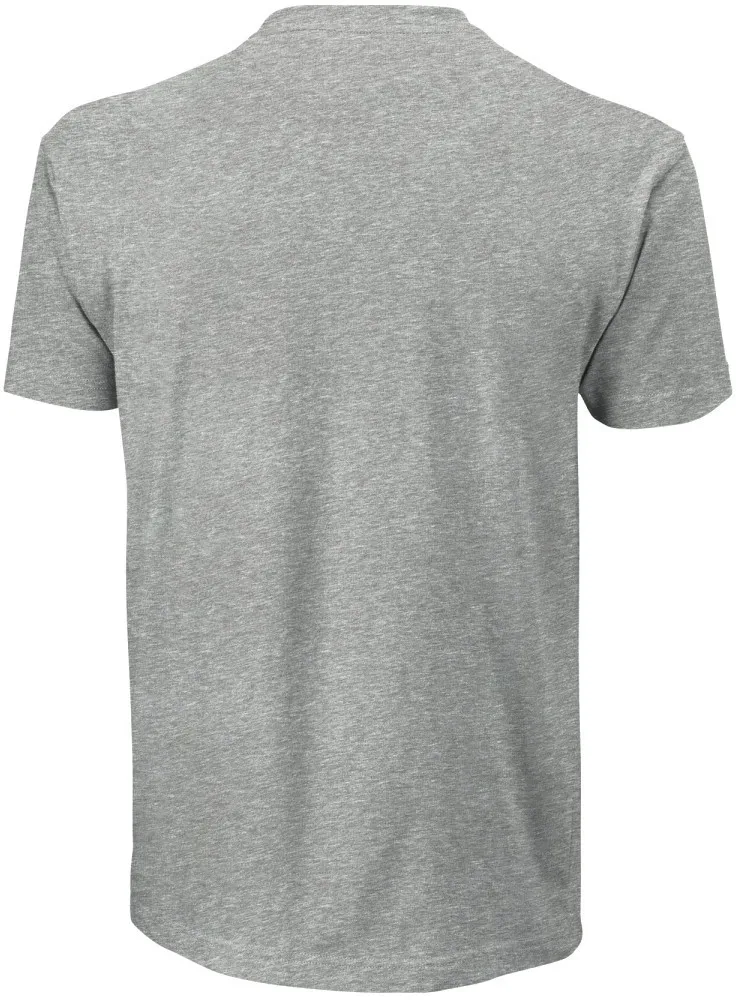 wilson-script-cotton-tee-heather-grey-red-2 Wilson Script Cotton Tee - heather grey/red
