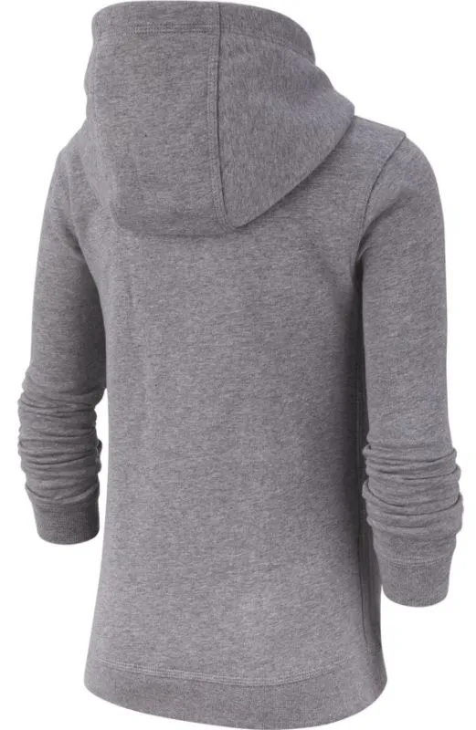 Nike Sportswear Club PO Hoodie B - carbon heather/white