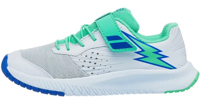 Babolat Pulsion All Court Kid - white/biscary green